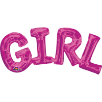 Supershape Phrase Girl Pink